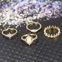 BERYUAN Women Rings Set Knuckle Rings Gold Stacking Rings for Girls and Teens Cute Jewelry Rings Size 4 5 6 7 8(13pcs) BERYUAN Women Rings Set Knuckle Rings Gold Stacking Rings for Girls and Teens Cute Jewelry Rings Size 4 5 6 7 8(13pcs)