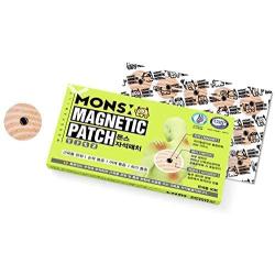 [90Pack] MONS Magnetic Patch, Magnetic Acupressure Patches, 1200 Gauss, Magnet Therapy, Light Magnetic Energies (90)