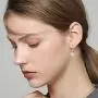 WAINIS 11 Pairs Classic Dangle Silver Drop Earrings for Women Simple Double Twist Long Thread Fashion Plated Silver Earring Jewelry