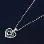 Triple Heart Pendant for Girls in 925 Sterling Silver Real Diamond Necklace for Women (I-J Color, I2-I3 Clarity) Treated Blue Diamonds Jewelry by Pipa Bella Triple Heart Pendant for Girls in 925 Sterling Silver Real Diamond Necklace for Women (I-J Color, I2-I3 Clarity) Treated Blue Diamonds Jewelry by Pipa Bella