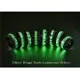 Fashion Design Titanium Stainless Steel Luminous Dragon Pattern Rings Fantastic Glow in The Dark Ring Jewelry for Men Women