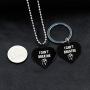 Stainless Steel I Cant Breathe Fist Heart Keychain and Pendant Necklace Set BLM Couples Jewelry for Women or Men