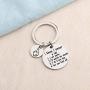 ENSIANTH Funny Sarcastic Gift I Know I Swear A lot I Am Very Sorry Ill Try to Be Good Keychain Rude Gift Best Friend Birthday Gift