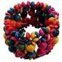 JOYID Multi-Colored Wooden Beads Stretch Bracelet Bohemian Jewelry for Women Girls Children JOYID Multi-Colored Wooden Beads Stretch Bracelet Bohemian Jewelry for Women Girls Children