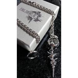 Final Fantasy XIII Serah Farron Necklace & Ring | FF13 Cosplay Dissidia Squall Griever Cloud Lightning Anime