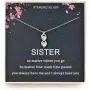 Sister Gifts from Sister, Sterling Silver Infinite Two Interlocking Infinity Double Hearts Necklace, Birthday Jewelry Gift Necklaces for Sisters, No Matter Sister Gifts from Sister, Sterling Silver Infinite Two Interlocking Infinity Double Hearts Necklace, Birthday Jewelry Gift Necklaces for Sisters, No Matter