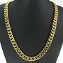 Fashion kimi2 N347a- Vacuum Coating 18k Gold Filled 11mm Classic Necklace Jewelry for Mens