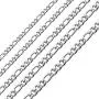 16 Inches To 30 Inches Figaro Chain Necklace 4MM To 8.5MM Stainless Steel Figaro Link Chain for Men Women 16 Inches To 30 Inches Figaro Chain Necklace 4MM To 8.5MM Stainless Steel Figaro Link Chain for Men Women