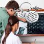 AKTAP X-Ray Tech Keychain Radiology Technologist Jewelry X Ray Technician Ray Tech Graduation Gift Never Underestimate The Difference You Made