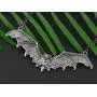 Alilang Frightening Halloween Enamel Paint Flying Bat Metal Chain Pendant Necklace Alilang Frightening Halloween Enamel Paint Flying Bat Metal Chain Pendant Necklace