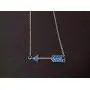 DMOMSA Sapphire Retro Alloy Bow and Arrow Pendant Necklace Jewelry Gifts, Suitable for Women’s Gifts for Birthday Party Anniversary Valentine’s Day DMOMSA Sapphire Retro Alloy Bow and Arrow Pendant Necklace Jewelry Gifts, Suitable for Women’s Gifts for Birthday Party Anniversary Valentine’s Day