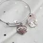 Gzrlyf Nail Tech Bracelet Pink Pave Heart Charm Nail Technician Gifts for Manicurist Coworkers Gzrlyf Nail Tech Bracelet Pink Pave Heart Charm Nail Technician Gifts for Manicurist Coworkers