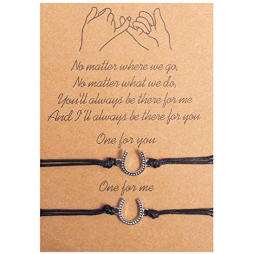 morniface Pinky Pomise Distance Matching Bracelets Elephant compass Infinity Bracelet for Best Friends Couple Family Women Mens Teen Girls