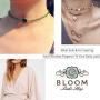 Olbye Rainbow Moonstone Necklace Choker Simple Necklace Personalize Everyday Necklace Jewelry for Women and Girls