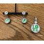 Four Leaf Clover St. Patricks Day Snap Jewelry fits 18-20mm Standard Ginger Style Charms Accessories My Prime Gifts