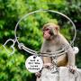 FAADBUK Funny Monkey Bracelet Animal Lover Gift Just A Girl Who Loves Monkeys Jewelry Bracelet Monkey Lover Gift Monkey Jewelry