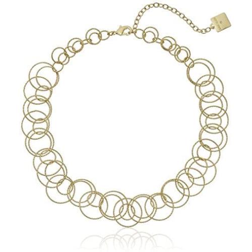 Anne Klein Circle Around Open Link Necklace