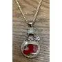 My Prime Gifts Snap Jewelry Gold Plated Designer Pendant & Necklace Length 20+5'' Extender Fits 18-20mm Ginger Style Buttons