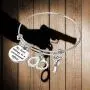Correctional Officer Wife Gift My Heart Belongs to a Correctional Officer Keychain Gift Form Correctional Officer Mom Wife Daughter Handcuff Charm Jewelry Police Officer