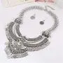 Coin Bib Metal Alloy Collors Statement Necklace For Women Big Bohemian Vintage Chunky Tassel Necklaces Punk Ethnic Style Jewelry Coin Bib Metal Alloy Collors Statement Necklace For Women Big Bohemian Vintage Chunky Tassel Necklaces Punk Ethnic Style Jewelry