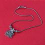 Sansar India Oxidized Pendant Indian Necklace Jewelry for Girls and Women 1588
