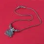 Sansar India Oxidized Pendant Indian Necklace Jewelry for Girls and Women 1588 Sansar India Oxidized Pendant Indian Necklace Jewelry for Girls and Women 1588
