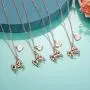 Hidepoo Horse Gifts for Girls, 14K Rose Gold Plated Horse Pendant Necklace Kids Heart Initial Necklace Dainty Horse Jewelry Girls Horse Necklace Horse Gifts for Girls Women Hidepoo Horse Gifts for Girls, 14K Rose Gold Plated Horse Pendant Necklace Kids Heart Initial Necklace Dainty Horse Jewelry Girls Horse Necklace Horse Gifts for Girls Women
