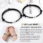UNGENT THEM Couple Bracelets Magnetic Sun and Moon Matching Couples Attraction His and Hers Relationship Bracelet Set Gift for Boyfriend Girlfriend Women Men Him Her Best Friends BFF… UNGENT THEM Couple Bracelets Magnetic Sun and Moon Matching Couples Attraction His and Hers Relationship Bracelet Set Gift for Boyfriend Girlfriend Women Men Him Her Best Friends BFF…