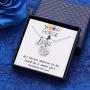 MONOOC Horse Necklace for Girls, Horse Charm Necklace Stainless Steel Heart Initial Necklace Horse Gifts for Girls, Horse Jewelry Girls Horse Necklace 26 Initial Letter Necklace for Girl