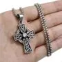 Elfasio Celtic Cross Necklace for Men Cubic Zirconia Stainless Steel Pendant Necklaces Chain 18inch-30inch Elfasio Celtic Cross Necklace for Men Cubic Zirconia Stainless Steel Pendant Necklaces Chain 18inch-30inch