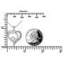 Inspirational Jewelry Sterling Silver She Believed She Could So She Did Love Heart Necklace