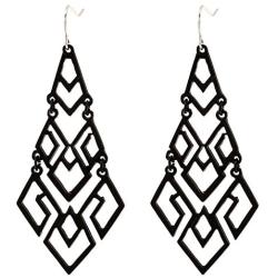 D EXCEED Womens Gold Dangle Drop Earrings Fashion Cutout Chandelier Earrings Gift Idea Geometric Chandelier Earrings for Women and Girls