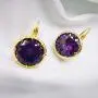 Leverback Drop Earrings Multicolor Cubic Zirconia Dangles Crystal Earrings Fashion Jewelry for Women Girls