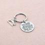 WSNANG Sewer Gift Costume Designer Graduation Gift Always Remember You are Braver Stronger Smarter Than You Think Keychain Quilting Jewelry Gift for Women