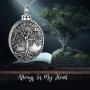 ONEFINITY Urn Necklaces for Ashes Sterling Silver Tree of Life Cremation Jewelry for Ashes Memory Jewelry for Women