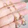 Cubic Zirconia CZ Drop Earrings Womens Long Wedding Bridal Crystal Rhinestone Zircon Linear Dangle Earrings for Women Girls Bride Bridesmaids Party Prom Fashion Jewelry