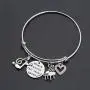 ENSIANTH Music Gift Where Words Fail Music Speaks Expandable Music Charm Bangle Music Lovers Jewelry ENSIANTH Music Gift Where Words Fail Music Speaks Expandable Music Charm Bangle Music Lovers Jewelry