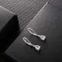 Buyless Fashion Girls And Women Teardrop Dangle Earrings With Leverback CZ Stone Buyless Fashion Girls And Women Teardrop Dangle Earrings With Leverback CZ Stone