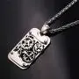 U7 Men Steampunk Jewelry Stainless Steel Rope Chain Cool Gear Pendant Necklace U7 Men Steampunk Jewelry Stainless Steel Rope Chain Cool Gear Pendant Necklace