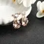 Sllaiss Teardrop Dangle Earrings For Women 14K Gold Plated Crystals Earring With AAA+ Cubic Zirconia Christmas Jewelry Gift For Women