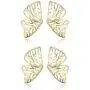2 Pairs Cute Big Butterfly Stud Earrings s for Women Girls, Dainty Bohemian Gold Butterfly Wings Drop Dangle Earrings Jewelry 2 Pairs Cute Big Butterfly Stud Earrings s for Women Girls, Dainty Bohemian Gold Butterfly Wings Drop Dangle Earrings Jewelry