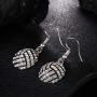 Winssi Womens Basketball Dangle Earrings Rhinestone Basketball Earrings Sport Jewelry Gift Idea