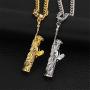 Charm Stainless Steel Statue Of Liberty Pendant Necklace For Women Men Fashion Jewelry Gift