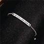 Dainty Cuff Bracelet - Be Still And Know - Christian Bangle Jewellery Gift for Her