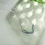 ESSIE ODILA Sweet 10th-25th Birthday Girls Necklace for Women Teenager 925 Sterling Silver Crystal Beads Necklace Jewelry Birthday Gift for Daughter Sister Niece