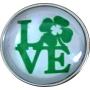 Four Leaf Clover St. Patricks Day Snap Jewelry fits 18-20mm Standard Ginger Style Charms Accessories My Prime Gifts
