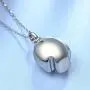 UNY Trendy Stainless Steel Skull Pet Urn Ashes Pendant Necklace Memorial Ash Keepsake Cremation Jewelry