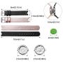 ttstar 2PCS Aromatherapy Essential Oil Diffuser Bracelet Adjustable Genuine Leather Wristband Bracelet with 20 Refill Pads Diffuser Bracelet Gift Set for Women and Girls