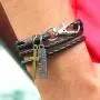Y-blue Multilayer Bracelet Fashion Punk Leather Woven Braided Cross Bangle Wrist Cuff Wristband… Y-blue Multilayer Bracelet Fashion Punk Leather Woven Braided Cross Bangle Wrist Cuff Wristband…