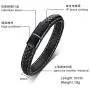 MPRAINBOW Custom Personalized Stainless Steel Message Date Oath Leather Cuff Bracelet for Men Birthday Gift for Men MPRAINBOW Custom Personalized Stainless Steel Message Date Oath Leather Cuff Bracelet for Men Birthday Gift for Men